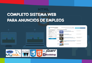 Página web para anuncios de empleos